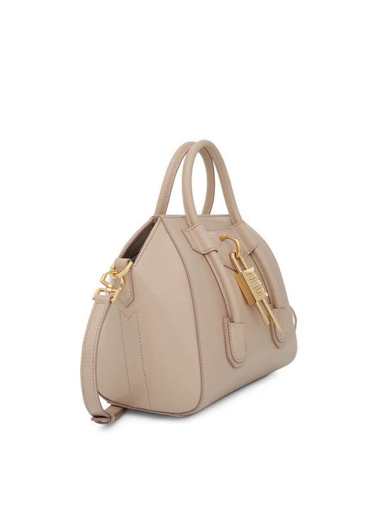 GIVENCHY Mini Antigona Lock Bag (Beige)