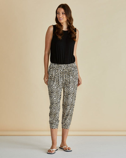 Betty Basics Tokyo Pant (Cheetah)
