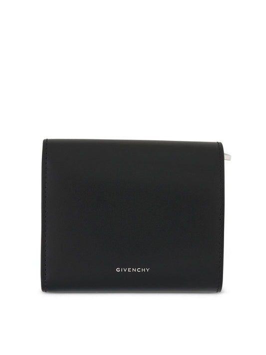 GIVENCHY 4G Trifold Wallet (Black)