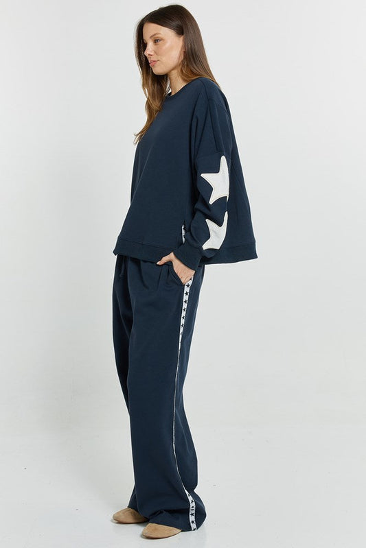 Betty Basics Saskia Sweatshirt (Navy)