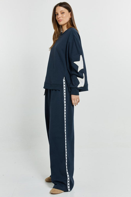 Betty Basics Saskia TrackPant (Navy)