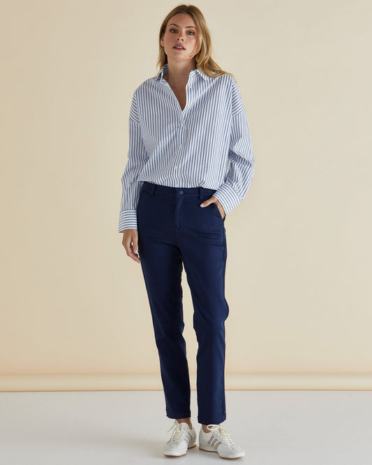 Betty Basics Carey Chino Jogger (Navy)