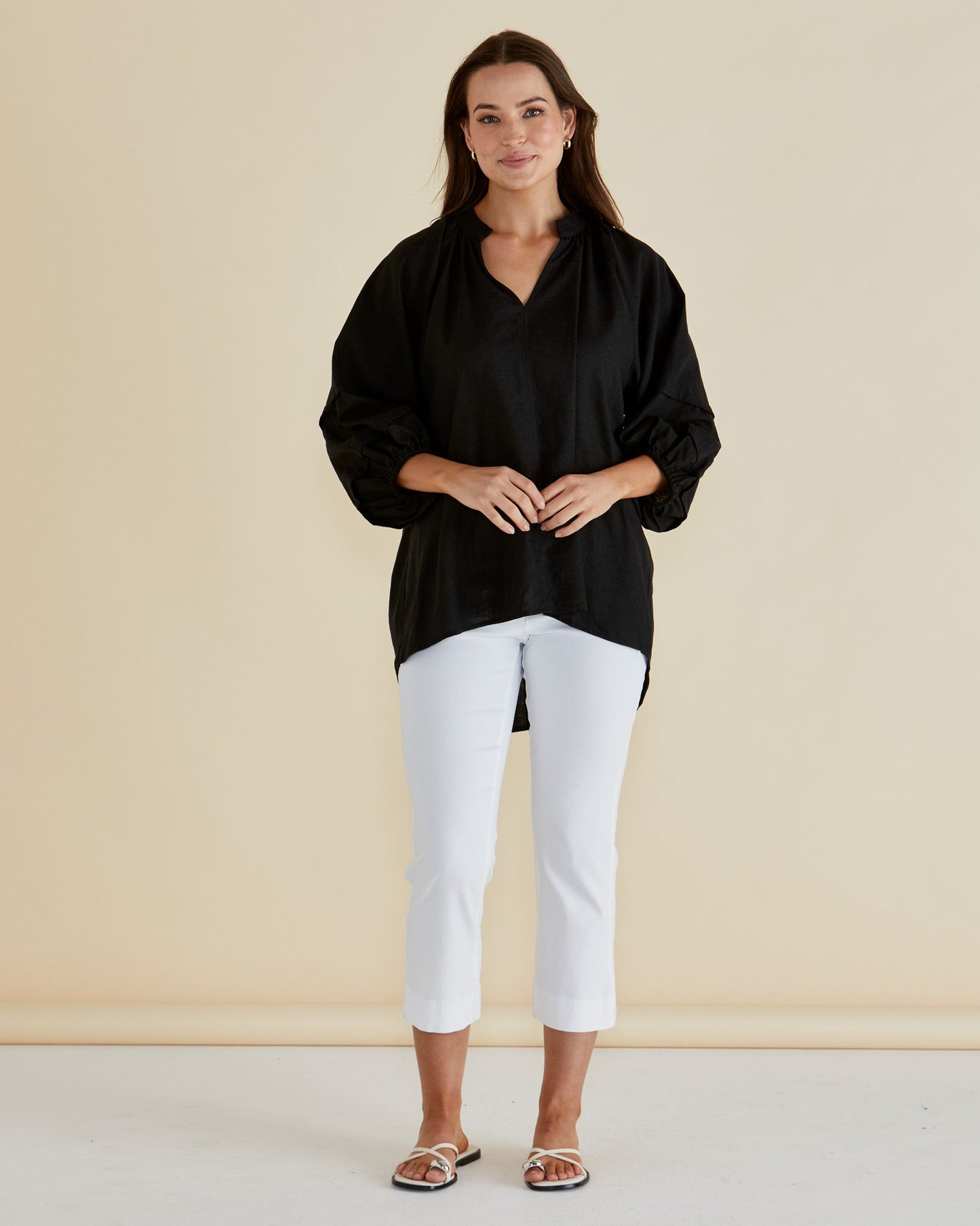 Betty Basics Grazia Blouse (Black)