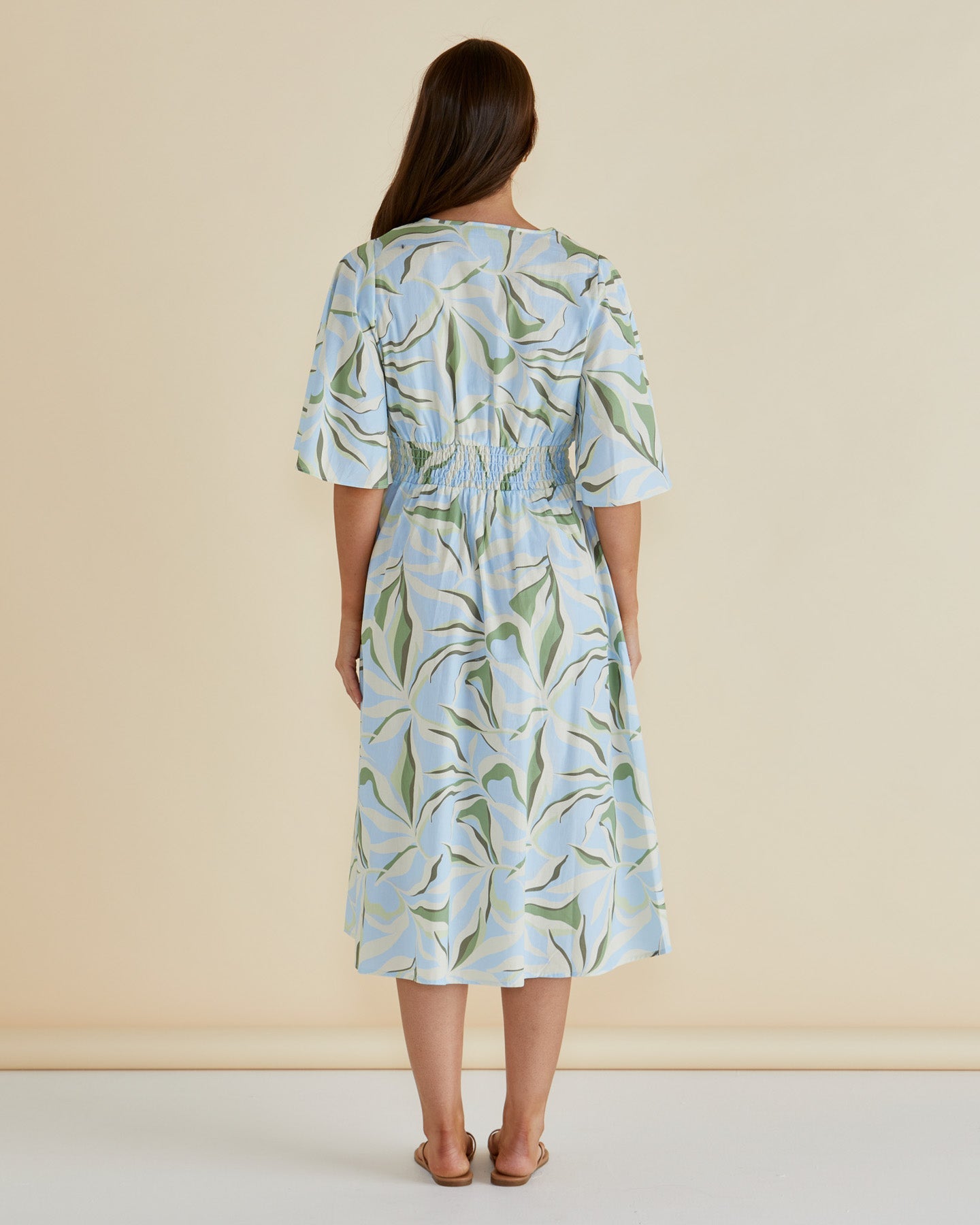 Betty Basics Mazie Dress (Garden Print)