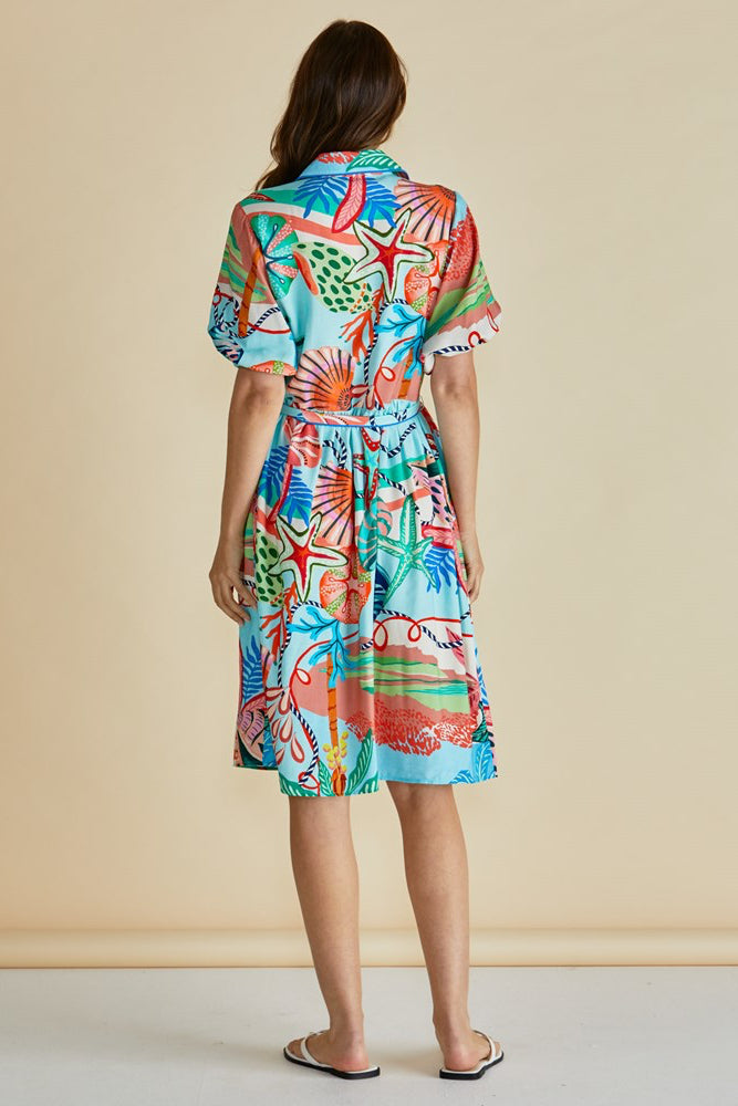 Betty Basics Rio Reef Dress (Rio Reef Print)