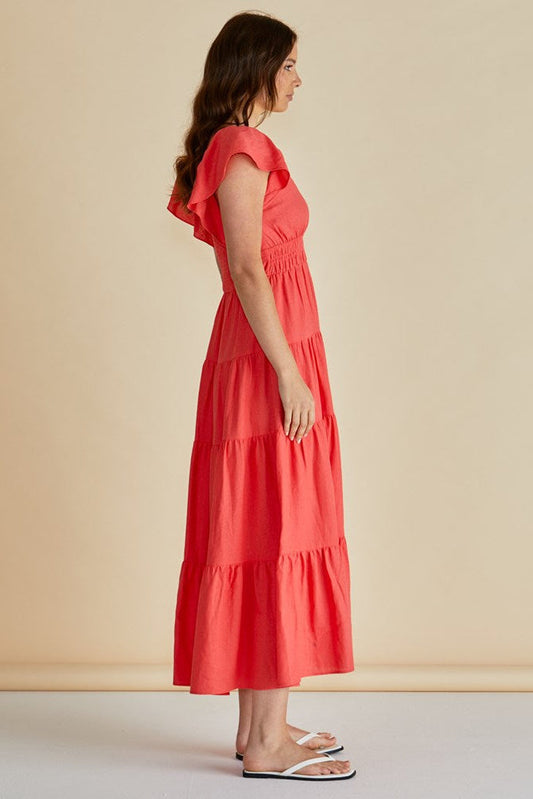 Betty Basics Sadie Dress (Red)