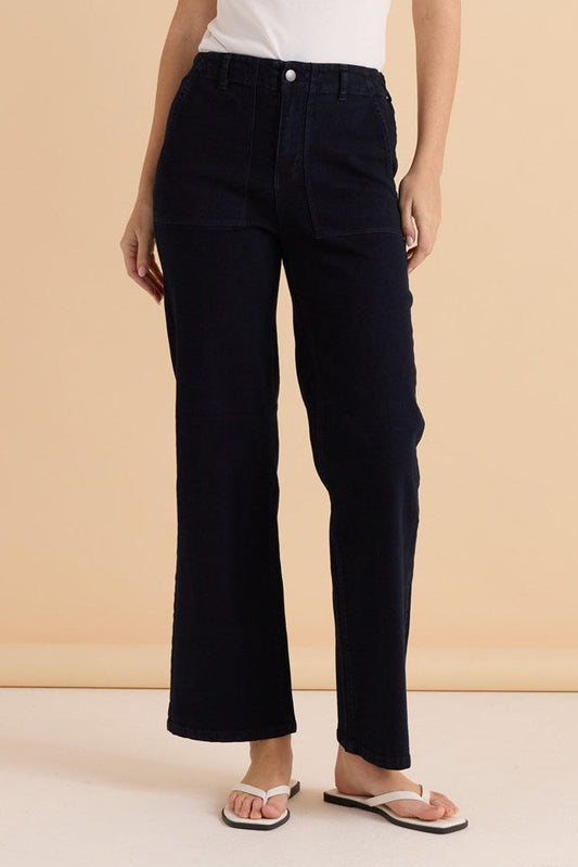 Betty Basics Relax Worker Jean (Blue Smoke)