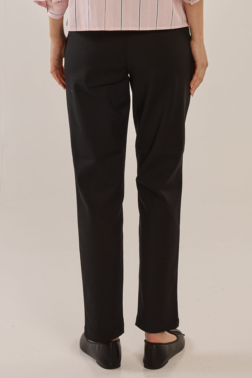 Betty Basics Paloma Straight Leg Pant (Black)