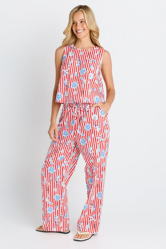 Betty Basics Amalfi Pant (Amalfi Print)