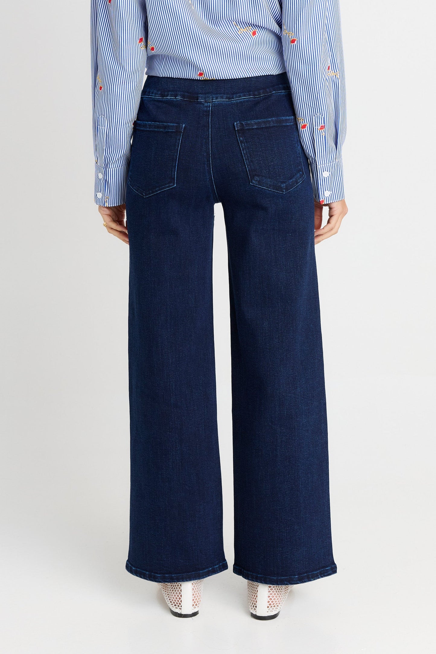 Betty Basics Straight Stretch Jean (Indy Blue)