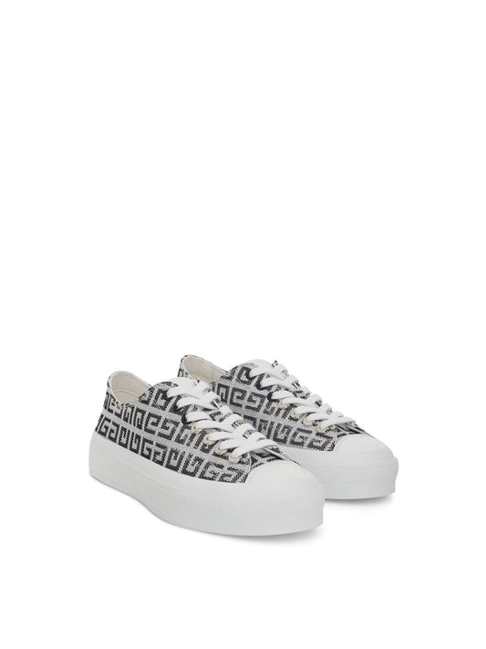 GIVENCHY City 4G Low Sneaker (Black)