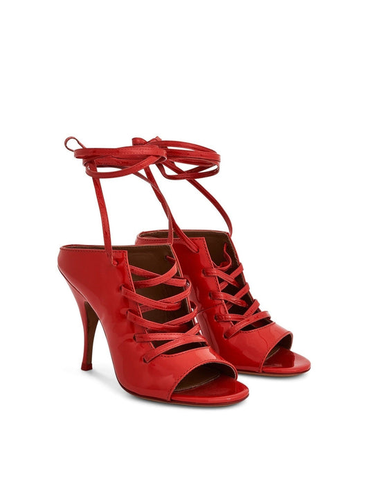 GIVENCHY Podium Patent Sandal 10 (Red)