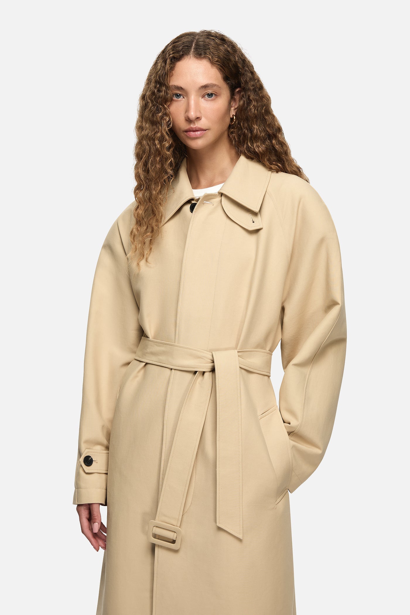 Blanca Studio Aurora Trench (Cream)