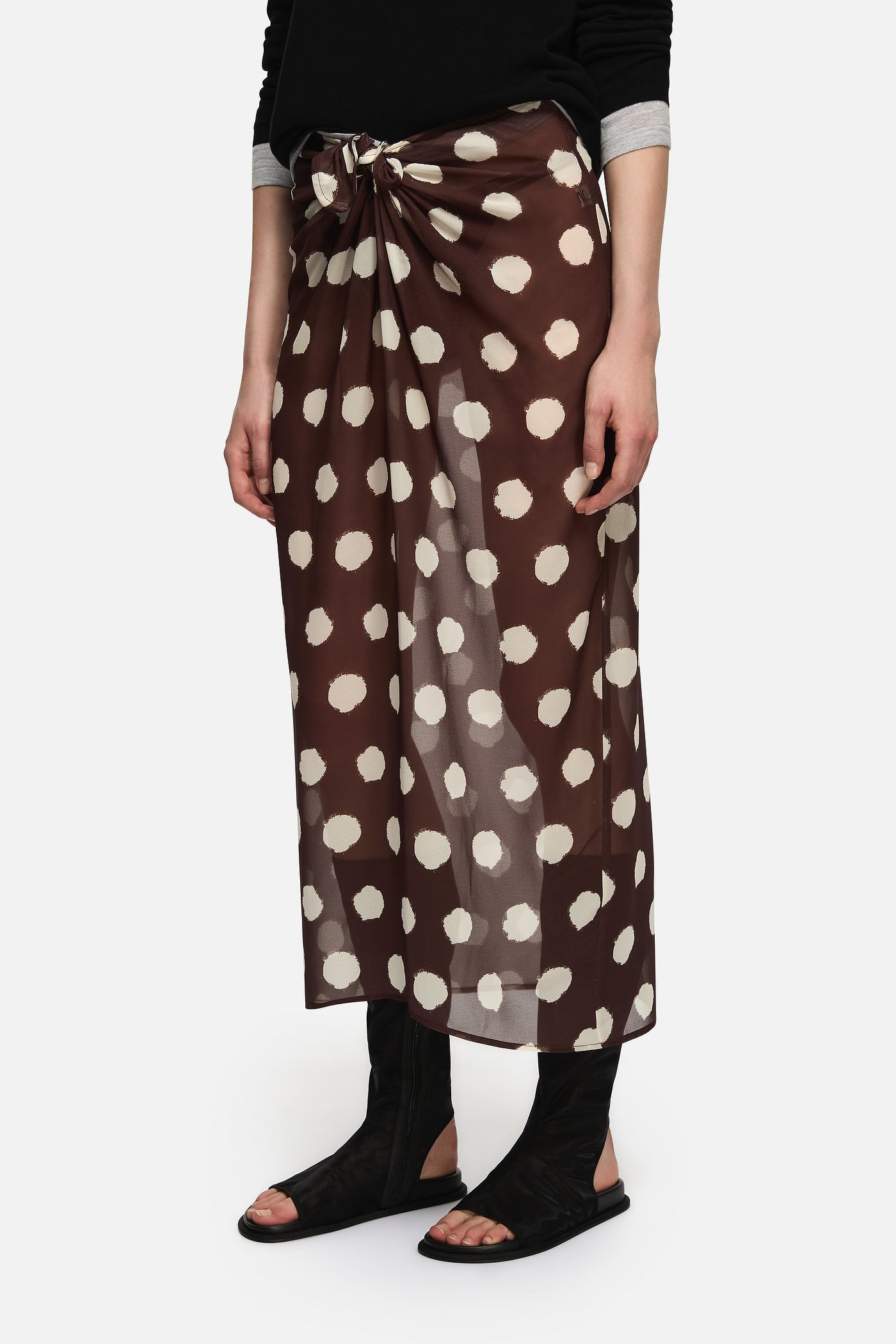 Blanca Studio Linnea Skirt (Brown)