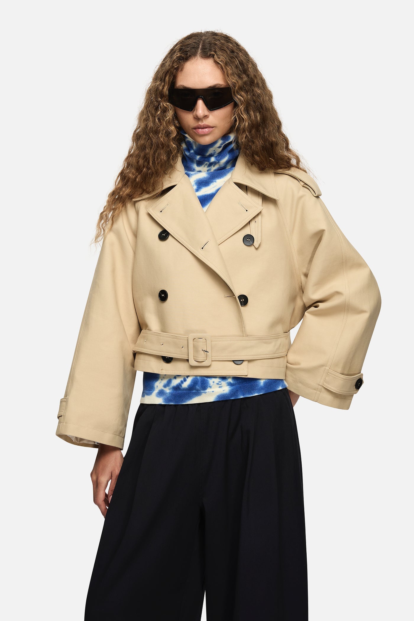 Blanca Studio Pamela Trench (Cream)