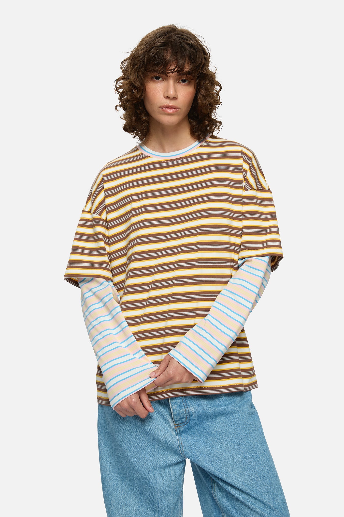 Blanca Studio Faro Tee (Brown)
