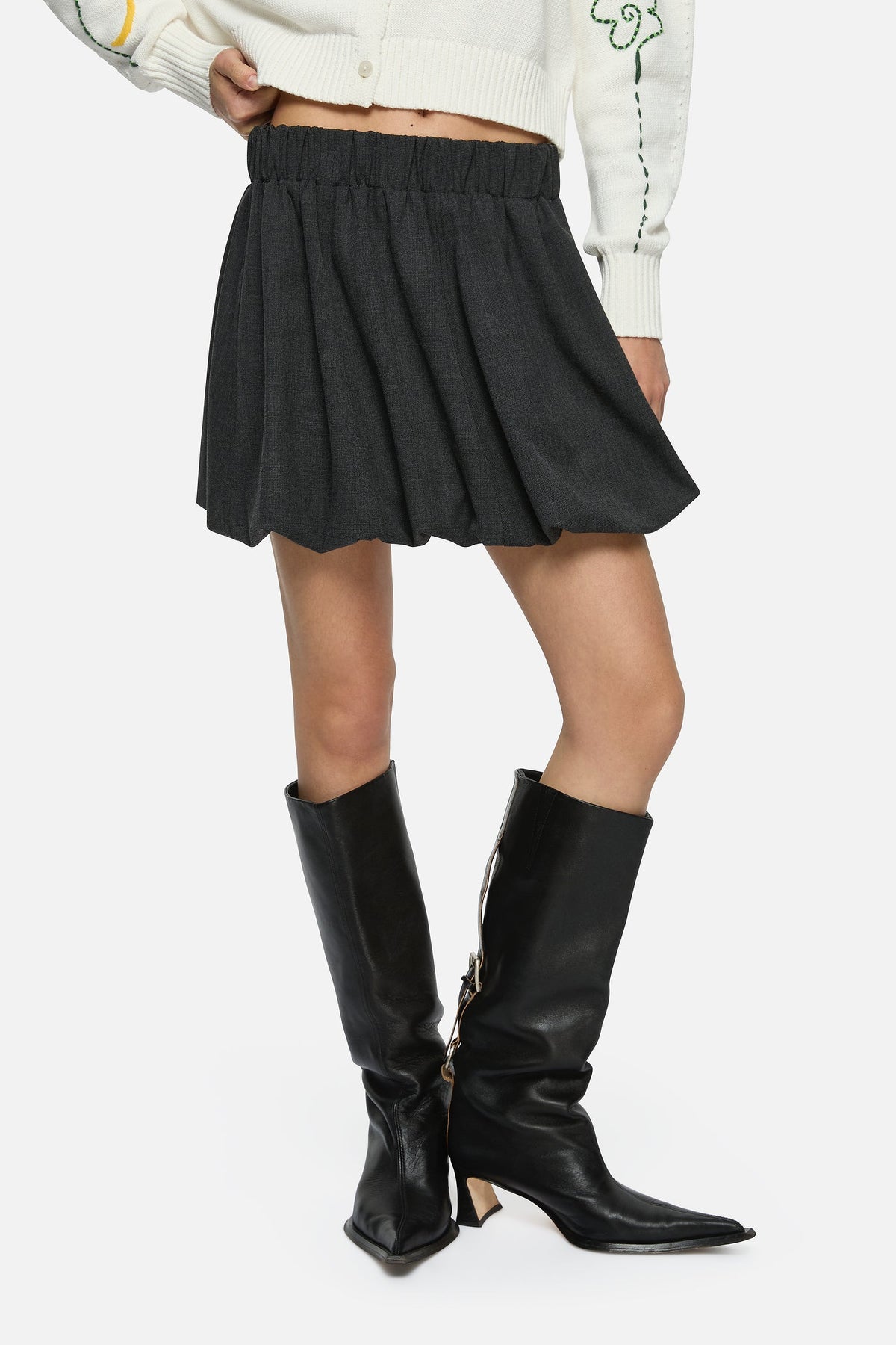 Blanca Studio Belle Skirt (Charcoal)