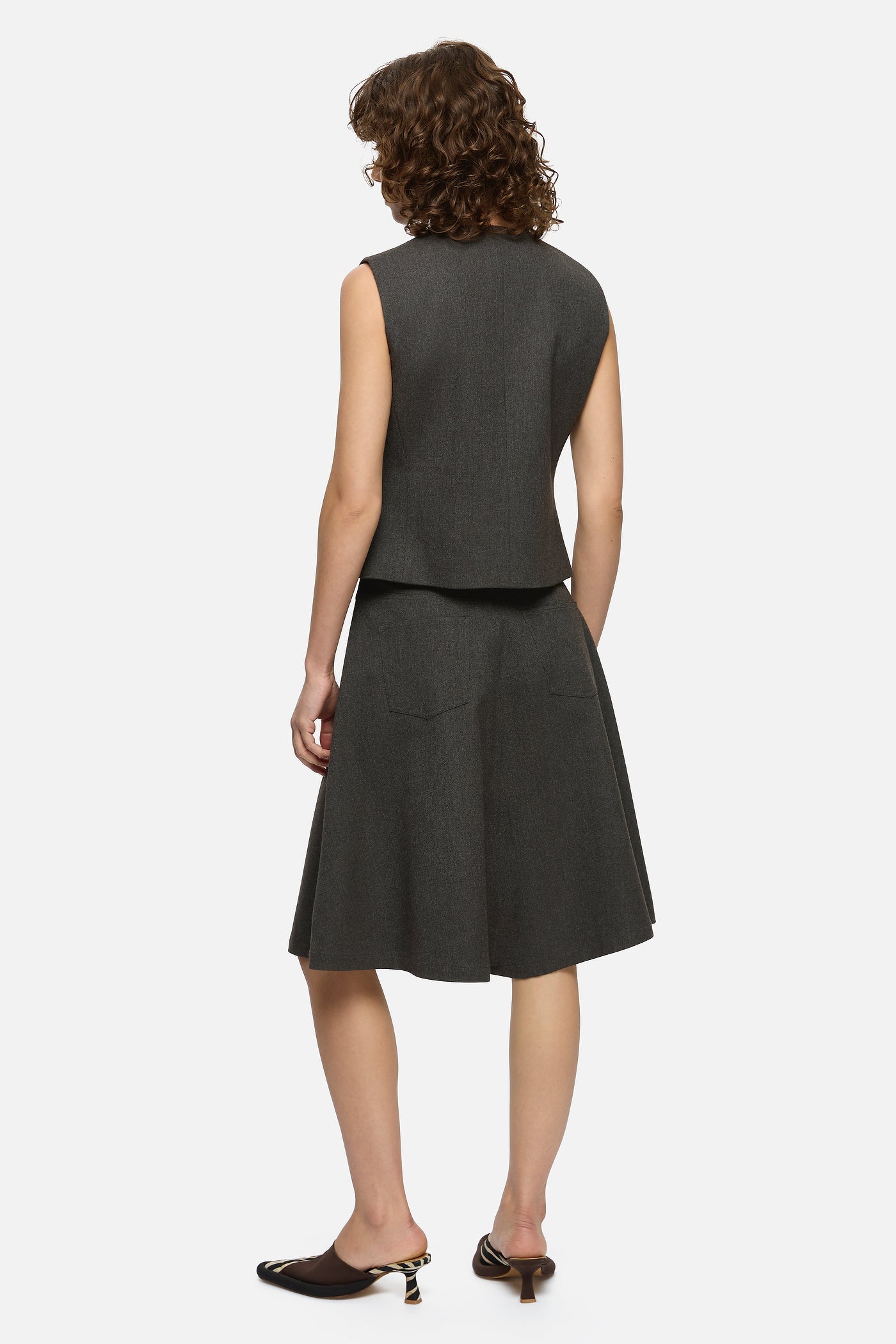 Blanca Studio Jasmine Vest (Charcoal)