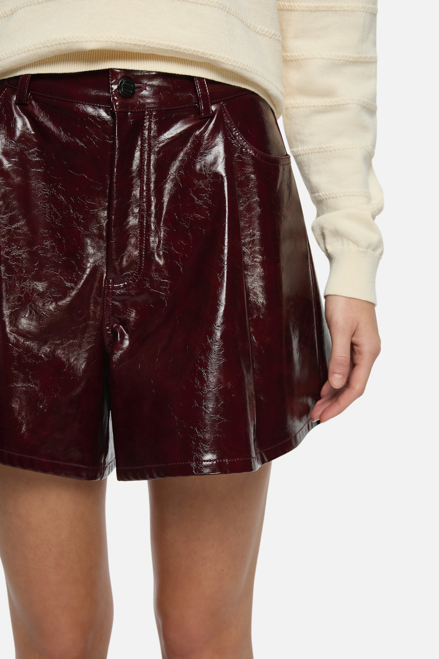 Blanca Studio Rita Shorts (Burgundy)