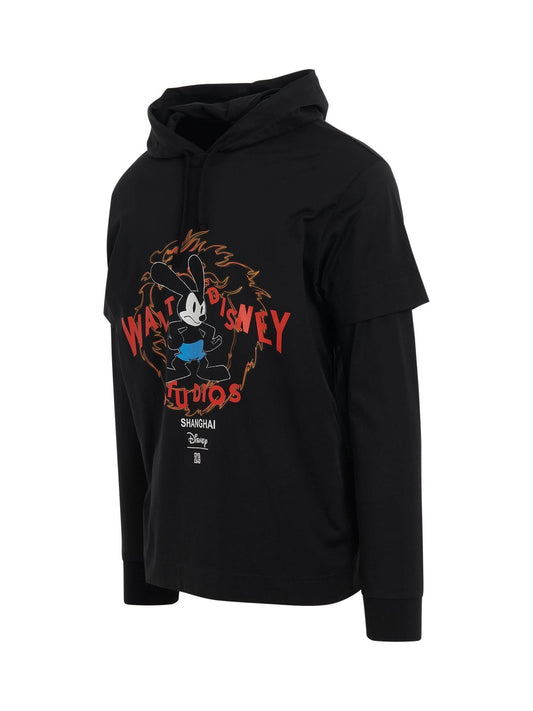 GIVENCHY Disney Oswald Shanghai T-Shirt (Black)