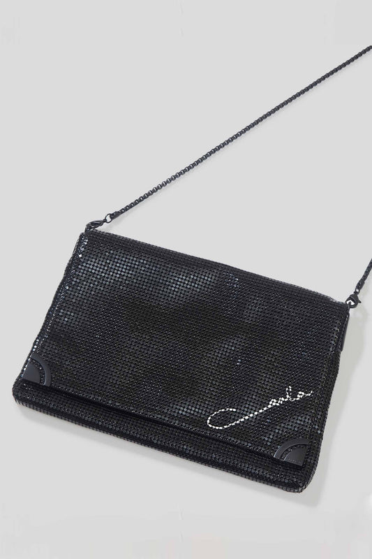 Zampatti White On Carla Signature Bag (Black)