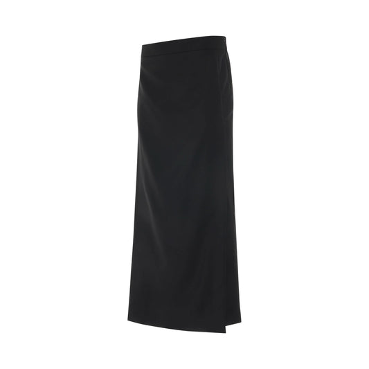 GIVENCHY Slim Trousers with Long Apron (Black)