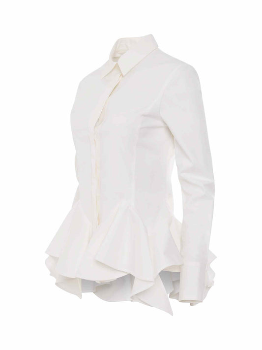 GIVENCHY Structured Shirt (White)