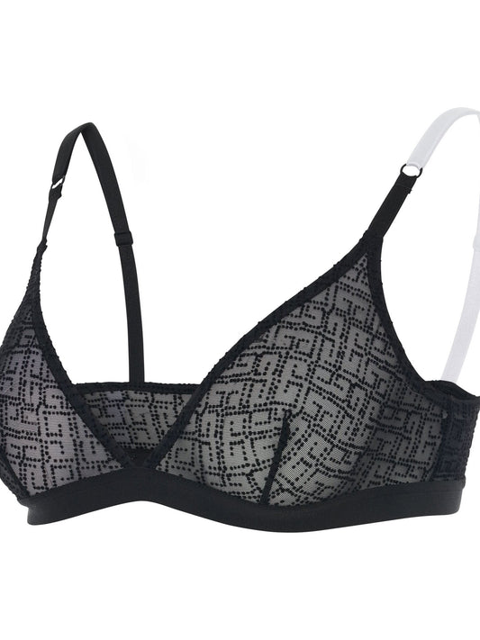 GIVENCHY Jacquard Bra (Black)