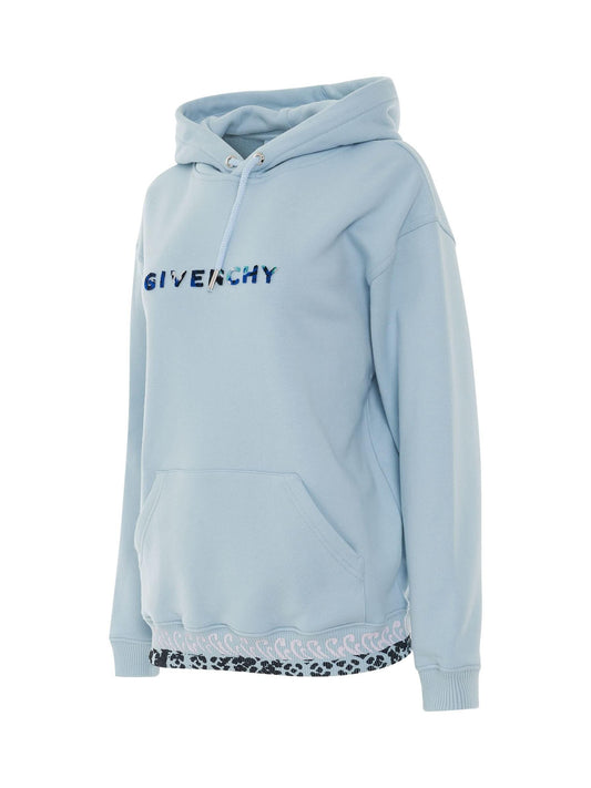 GIVENCHY Regular Fit Hoodie (Blue)