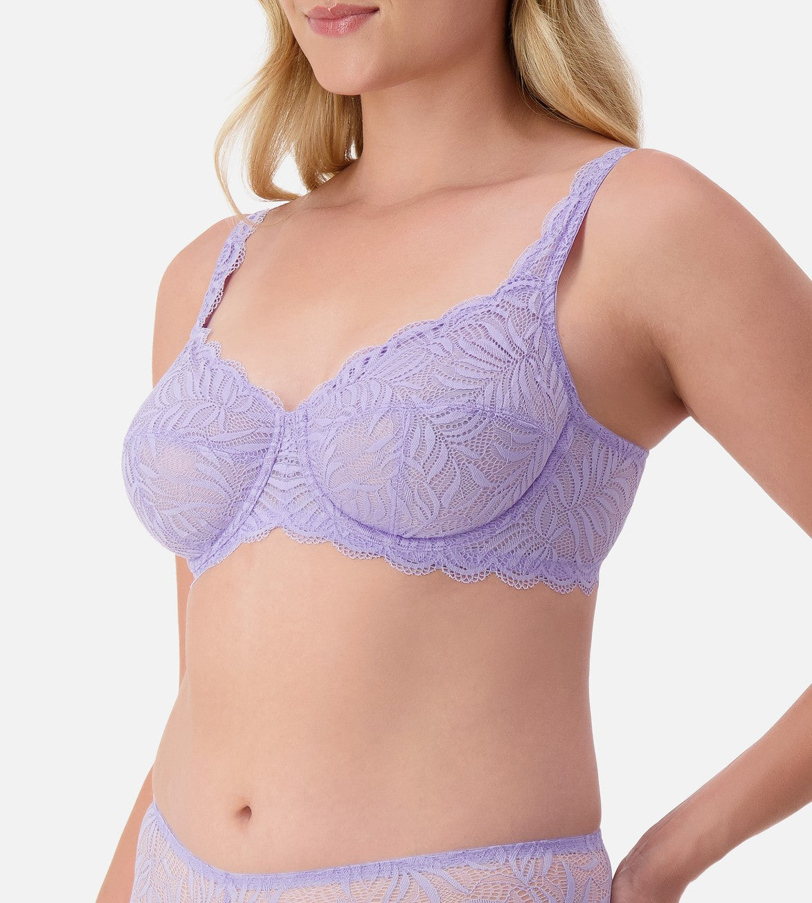 Triumph Essential Lace Balconette Bra (Sweet Lavender)