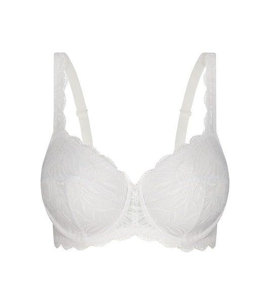 Triumph Essential Lace Balconette Bra (White)