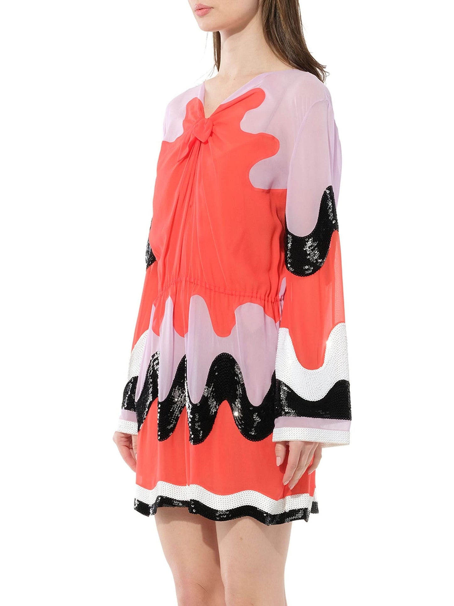 PUCCI Belted Dress (Multicolour)