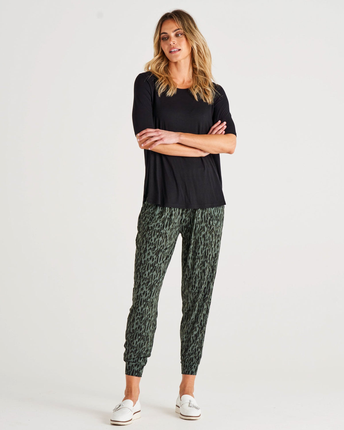 Betty Basics Maya Relaxed Tee (Black)