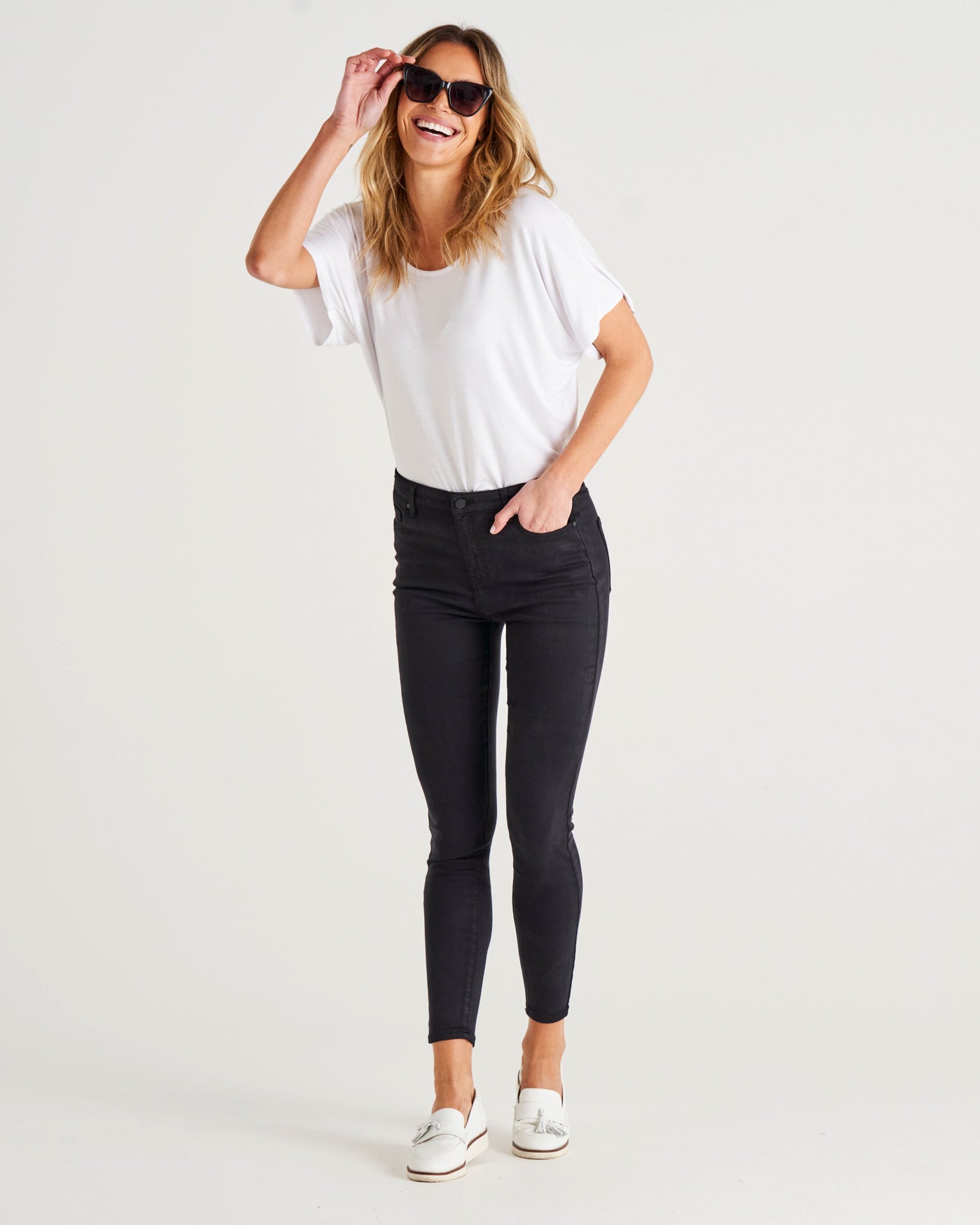 Betty Basics Essential Skinny Jeans (Black)