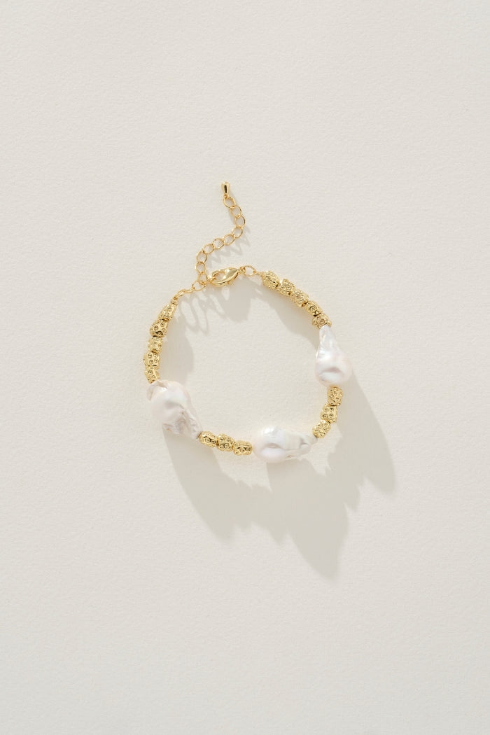 Image of Bracelets. Product name - Cisco Bracelet Gold in Gold colour by brand - Reliquia Jewellery