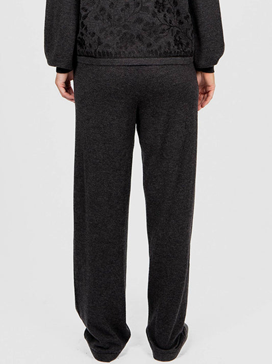 BRIDGE & LORD RELAXED WIDE LEG PANT (Chocolate)