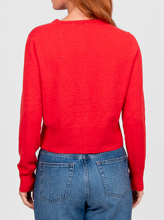 BRIDGE & LORD MARNI CROPPED CARDI (Black)
