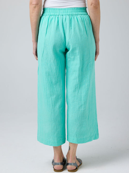 Cake Hayley Linen Pant (Green)
