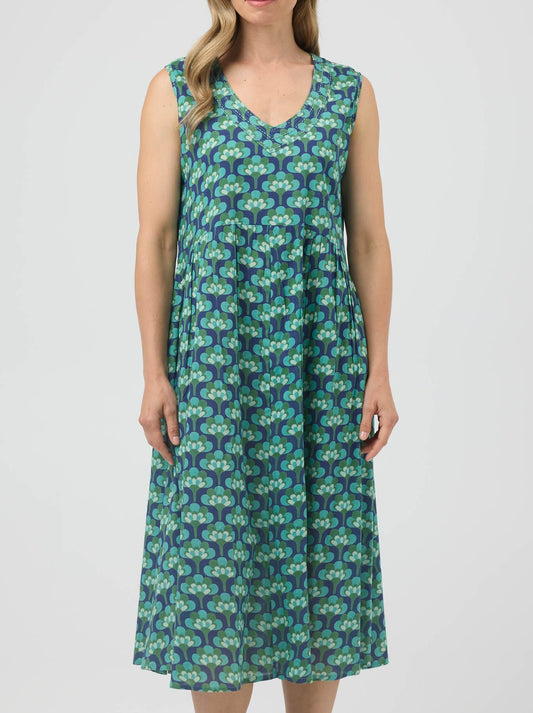 Cake Savita Dress (Broccoli)