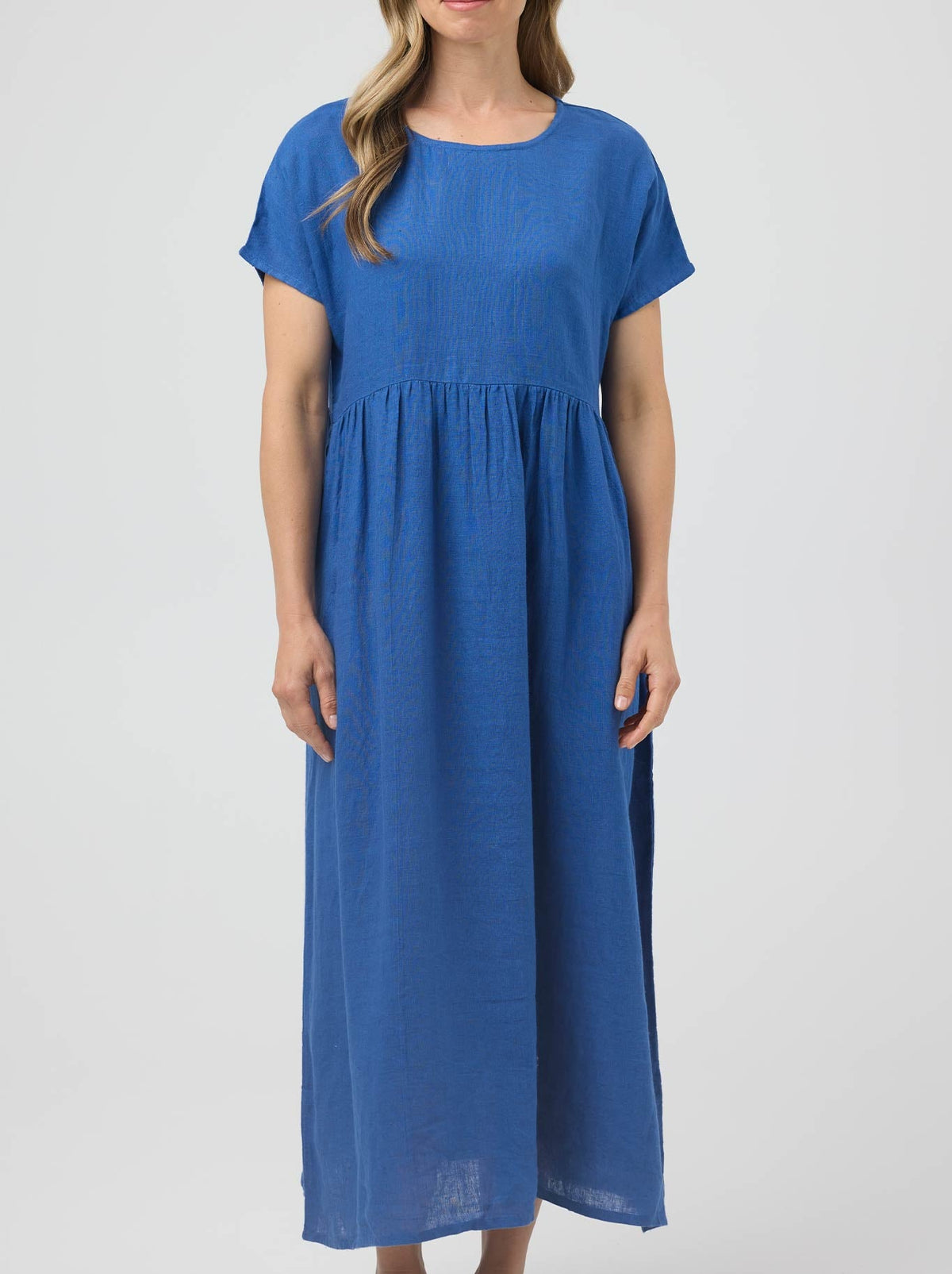 Cake Luna Linen Dress (Black)