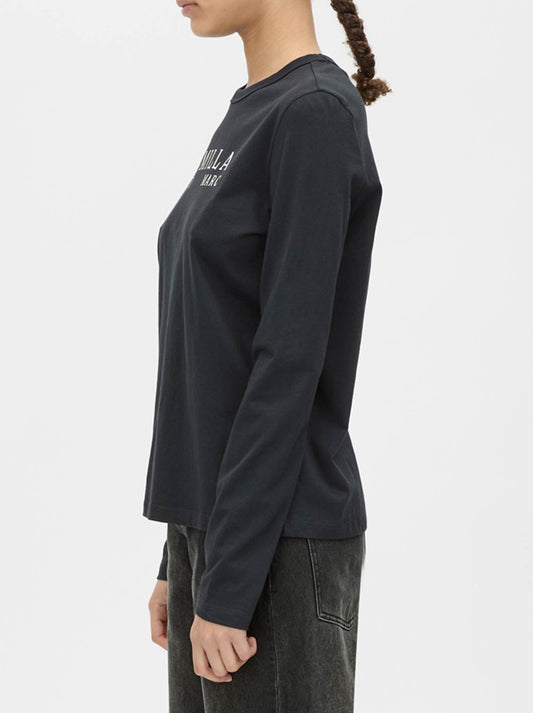 CAMILLA AND MARC ERA LONG SLEEVE GRAPHIC TEE (Navy)