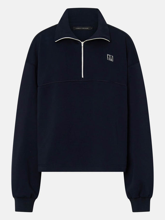 CAMILLA AND MARC ZYLUS SWEATER (Navy White)