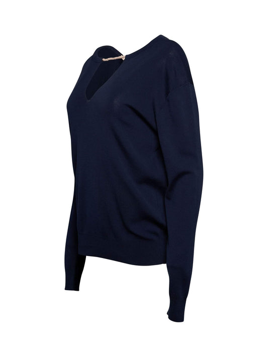 CHLOE Knit Pullover (Navy)