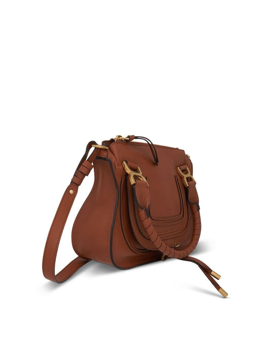 CHLOE Marcie Mini Double Carry Bag (Tan)