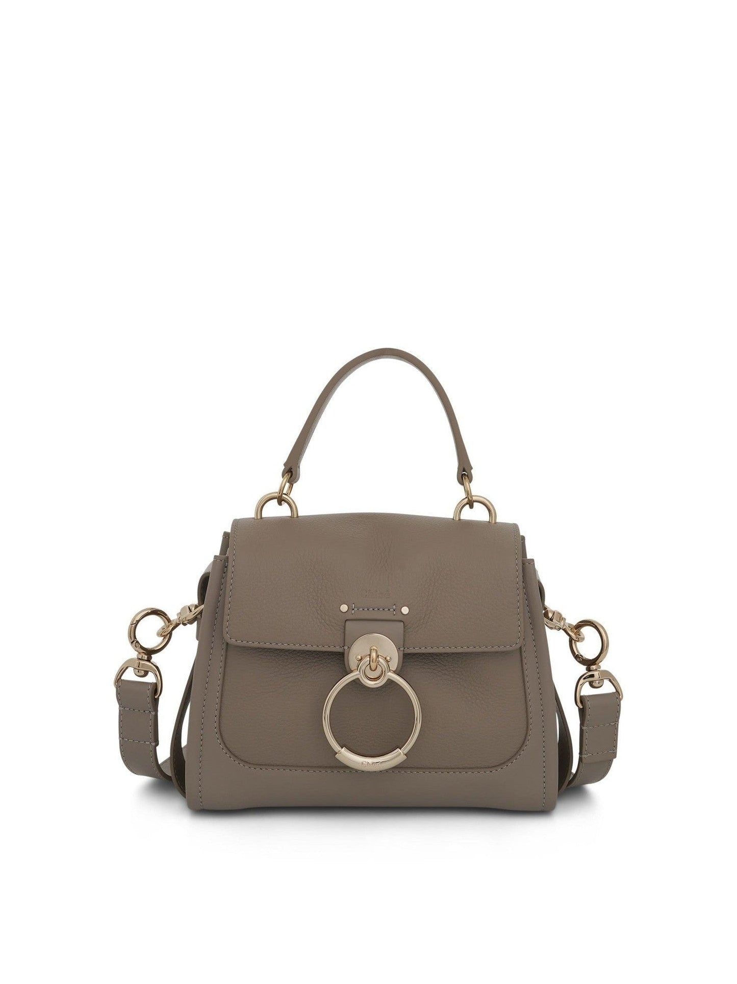 Image of Bags. Product name - Mini Tess Day Bag in Grey colour by brand - CHLOE