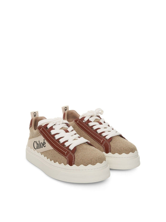 CHLOE Lauren Sneaker (White)