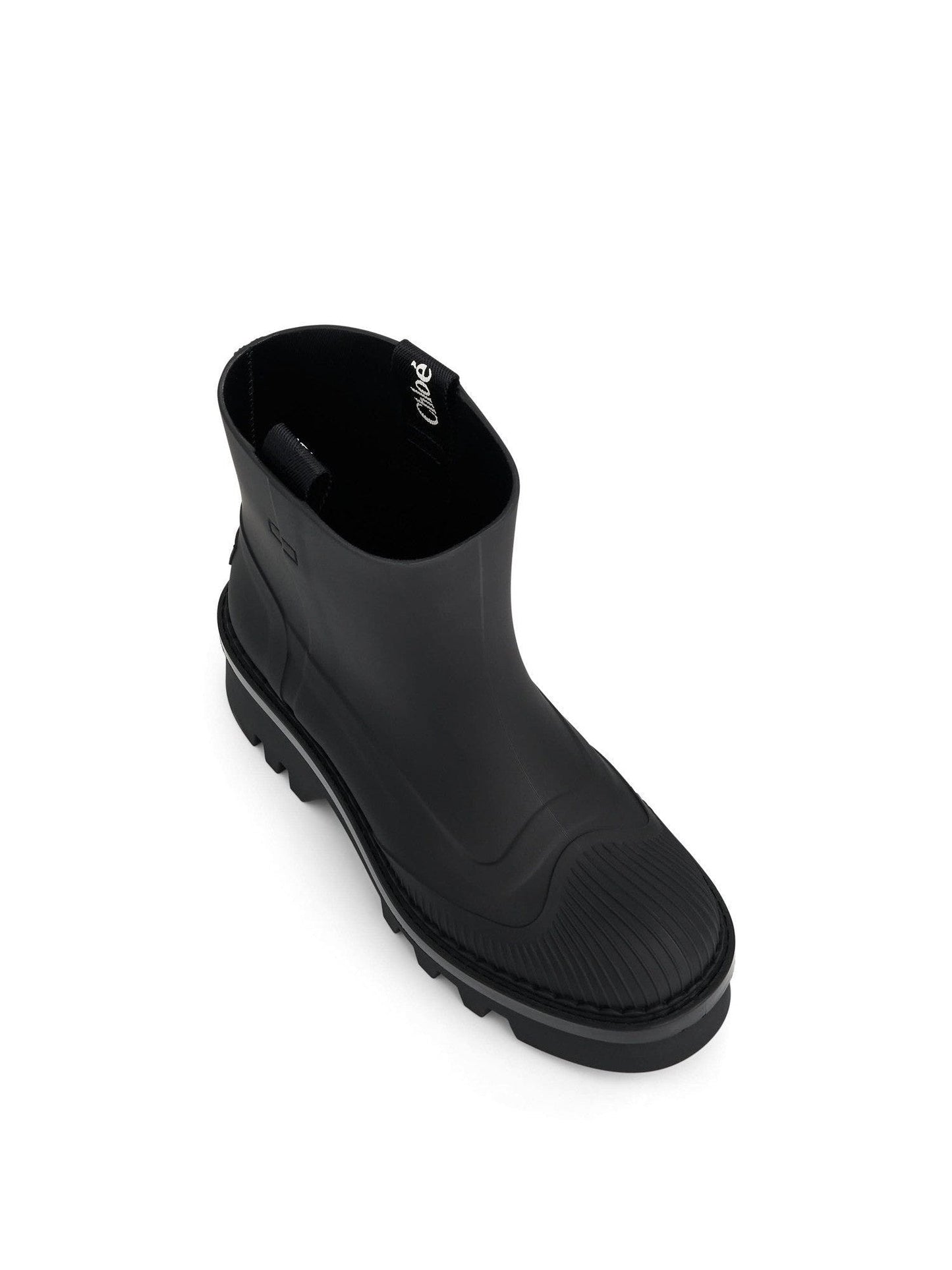 CHLOE Raina Rain Boot (Black)