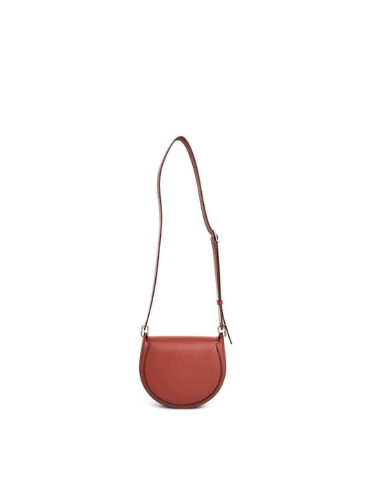 CHLOE Chloe Arlene Crossbody Bag with Metal details (Leather in Autum Leaf)