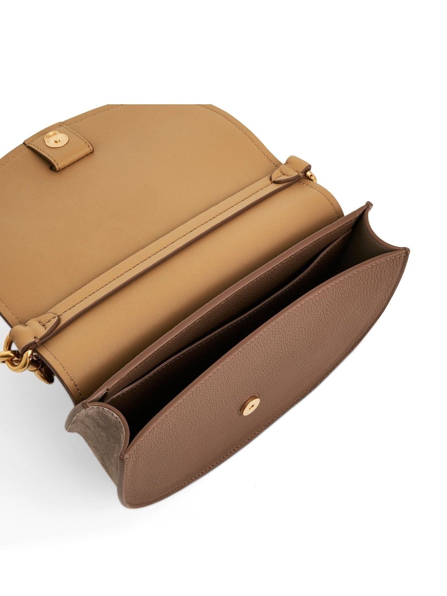 CHLOE Marcie Leather Crossbody Bag (Brown)