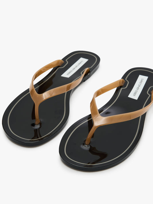 Christopher Esber Jo Flip Flop (Almond)